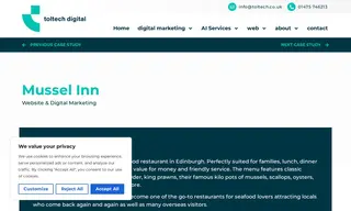 Preview of the Mussel Inn Case Study