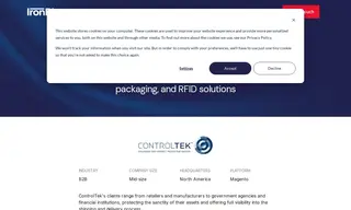 Preview of the CONTROLTEK Case Study