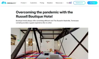 Preview of the The Russell Boutique Hotel Case Study