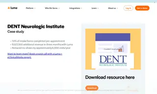 Preview of the DENT Neurologic Institute Case Study