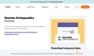 Preview of the Seaview Orthopaedic & Medical Associates Case Study