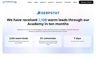 Preview of the Serpstat Case Study