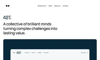 Preview of the 42T Case Study
