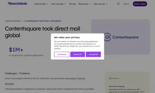 Preview of the Contentsquare Case Study