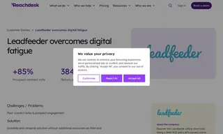 Preview of the Leadfeeder Case Study