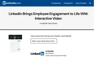 Preview of the LinkedIn Case Study