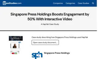 Preview of the Singapore Press Holdings Case Study