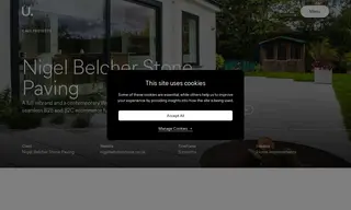 Preview of the Nigel Belcher Stone Paving Case Study
