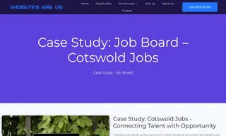 Preview of the Cotswold Jobs Case Study