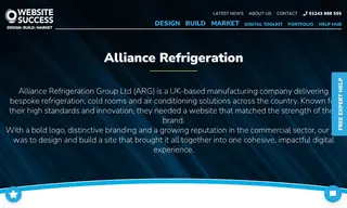 Preview of the Alliance Refrigeration Group Ltd Case Study