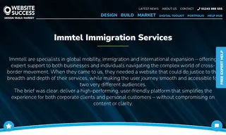 Preview of the Immtel Immigration Services Case Study