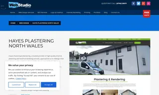 Preview of the Hayes Plastering & Rendering Case Study