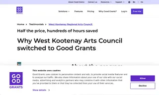 Preview of the West Kootenay Regional Arts Council Case Study