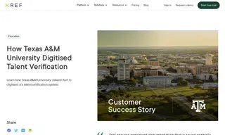 Preview of the Texas A&M University Case Study