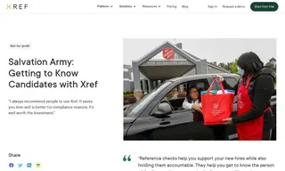 Preview of the The Salvation Army Case Study