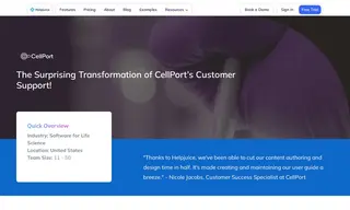 Preview of the CellPort Case Study