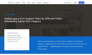 Preview of the SeeMyLegacy Case Study
