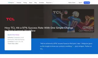 Preview of the TCL Case Study