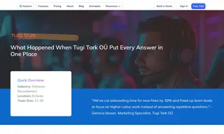 Preview of the Tugi Tark OÜ Case Study