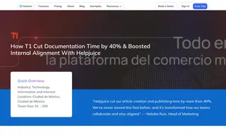 Preview of the T1 Case Study