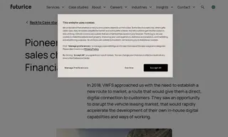 Preview of the Volkswagen Financial Services Case Study