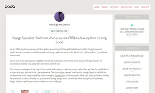 Preview of the Voyage Specialist Healthcare Case Study