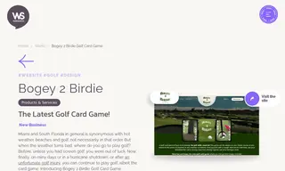 Preview of the Bogey 2 Birdie Golf Card Game (b2bgcg) Case Study