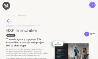 Preview of the BSK Immobilier Case Study
