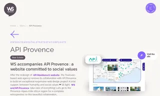Preview of the API Provence Case Study