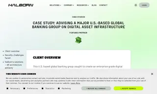 Preview of the Major U.S.-based Global Banking Group Case Study