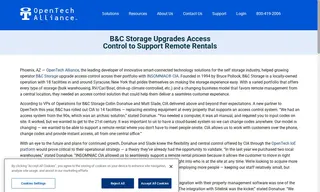 Preview of the B&C Storage Case Study