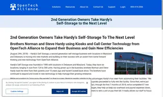 Preview of the Hardy’s Self Storage Case Study