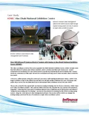 Preview of the Abu Dhabi National Exhibition Centre Case Study