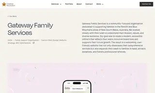 Preview of the Gateway Family Services Case Study