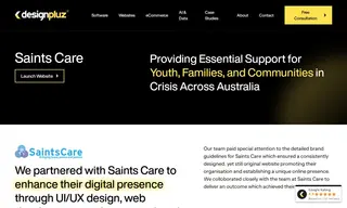 Preview of the Saints Care Case Study