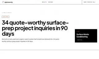 Preview of the Surface Works Sandblasting Case Study