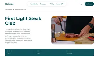 Preview of the First Light Steak Club Case Study