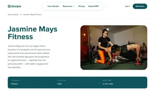 Preview of the Jasmine Mays Fitness Case Study