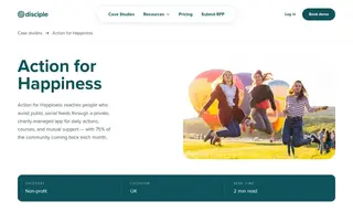 Preview of the Action For Happiness Case Study