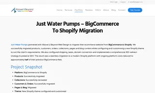 Preview of the Just Water Pumps Case Study