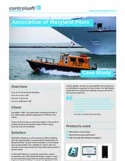 Preview of the Association of Maryland Pilots Case Study