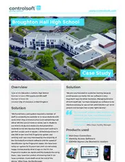 Preview of the Broughton Hall Case Study