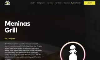Preview of the Meninas Grill Case Study