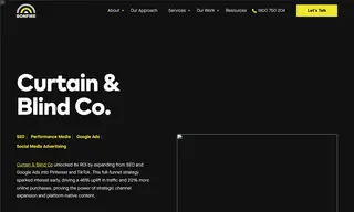Preview of the Curtain & Blind Co Case Study