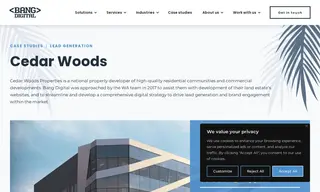 Preview of the Cedar Woods Properties Case Study