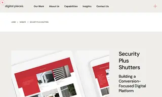 Preview of the Security Plus Shutters Case Study