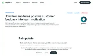 Preview of the Procano AS Case Study
