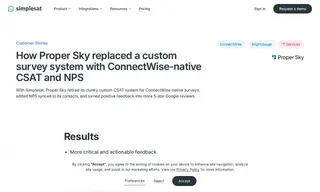 Preview of the Proper Sky Case Study