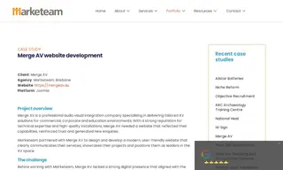 Preview of the Merge AV Case Study