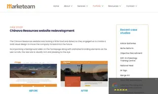 Preview of the Chinova Resources Case Study